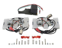 1964-66 Ford Mustang; Euro-Style Dual Color LED Tail Light Kit; With Lenses