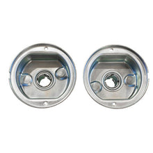 Trim Parts 1957 Chevrolet Full Size Car Front Grille Bar Parking Light Housings Only, Pair - (1401A)