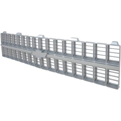 14021295 - 1981-82 Chevy Pickup, Blazer, Suburban; Front Grill Assembly; with Bow Tie Emblem Pad; Argent Gray; GM Licens