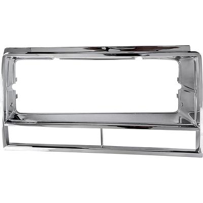 1982-87 El Camino, Caballero; 1982-83 Malibu; Headlamp Bezel, Chrome; LH