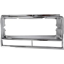 1982-87 El Camino, Caballero; 1982-83 Malibu; Headlamp Bezel, Chrome; LH