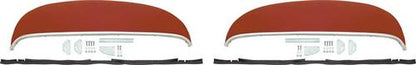 14052 - 1968 Chevrolet Impala; Rear Fender Skirts; with Moldings and Hardware; RH & LH; Pair