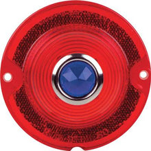 1958 Impala, Bel Air, Biscayne; Blue Dot Tail Lamp Lens; Each