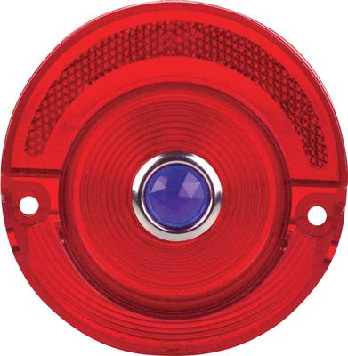 1964 Impala, Bel Air, Biscayne; Blue Dot Tail Lamp Lens; Each