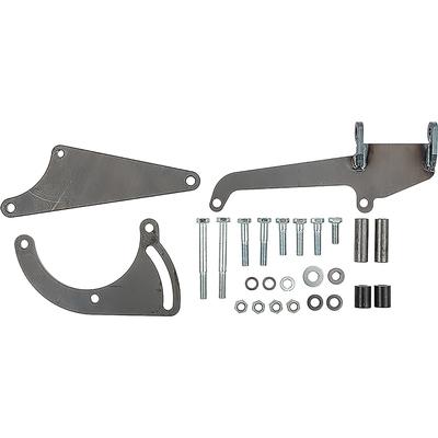 1955-95 Chevrolet; Compressor Bracket; Mid-Mount ; Small Block; Short Water Pump; with Hardware; RH Passenger Side; Vari