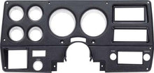 1975-77 GM Truck Dash Bezel Black/Chrome With A/C