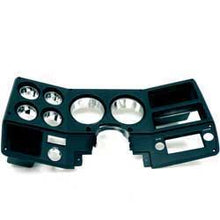 1975-77 Chevy, GMC Pickup, Blazer, Jimmy, Suburban; Dash Bezel Black/Chrome; without Air Conditioning