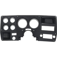 1975-77 Chevy, GMC Pickup, Blazer, Jimmy, Suburban; Dash Bezel; without AC; Black/Silver