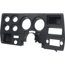 1975-77 Chevy, GMC Pickup, Blazer, Jimmy, Suburban; Dash Bezel; without AC; Black