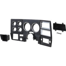 1978-80 Chevy, GMC Pickup, Blazer, Jimmy, Suburban; Dash Bezel; Black with Chrome Accents in Gauge Recess Areas; with Ai