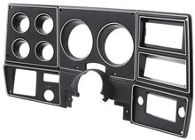 1978-80 Chevy, GMC Pickup, Blazer, Jimmy, Suburban; Dash Bezel; with AC; Black & Silver