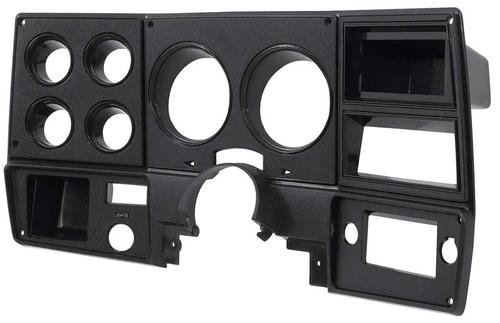 1978-80 Chevy, GMC Pickup, Blazer, Jimmy, Suburban; Dash Bezel; Black; without AC; Black