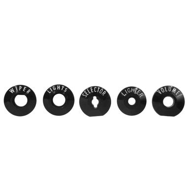 Trim Parts 1957 Chevrolet Full Size Car 5-Piece Dash Bezel Set - (1427)
