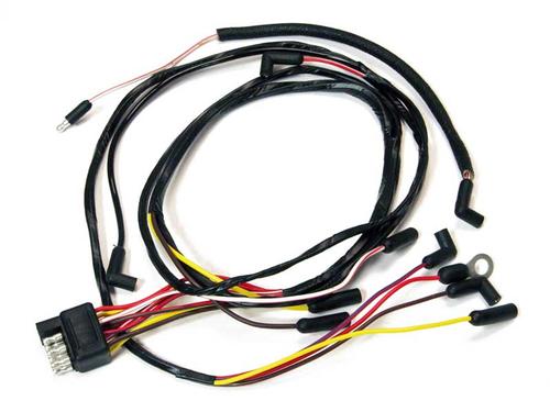 1966 Mustang; 8 Cylinder; With Gauges; Firewall to Engine Gauge Feed Wire Harness