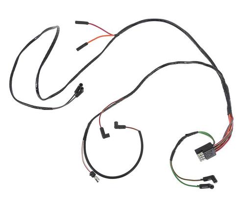 1964 1/2 Mustang; 6 Cylinder; With Warning Lamps; Firewall to Engine Gauge Feed Wire Harness