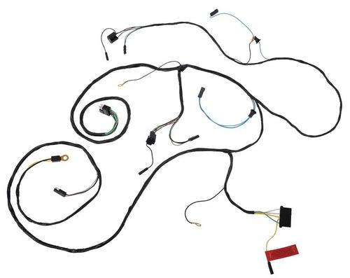 1965 Ford Mustang; Headlamp Wire Harness; With Alternator And Warning Lamps