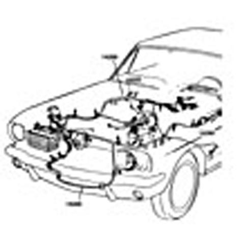1967-68 Mustang; Shelby;  With Amp Meter; Alternator Wiring Harness
