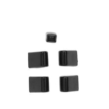 Trim Parts 1957 Chevrolet Full Size Car Black Heater Level Control Knobs Set - (1434)