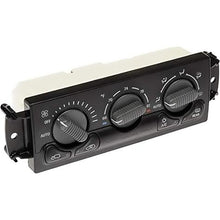2000-02 Chevrolet 1500-3500; 2000-02 Chevrolet Tahoe; Climate Control Panel; w/Auto A/C Controls & Rear Window Defrost