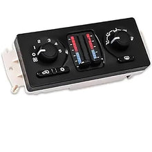 2003-2006 Chevrolet Silverado; GMC Sierra 1500/2500/3500; Climate Control Panel; Manual A/C Control