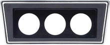 1966-67 Chevy II/Nova - Billet Radio Delete Bezel - Black
