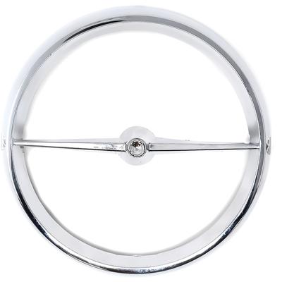1965-68 Mustang GT; Fog Lamp Bezel; RH or LH