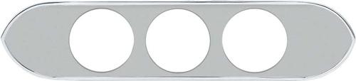 1962-65 Chevy II/Nova Billet Radio Delete Bezel Silver