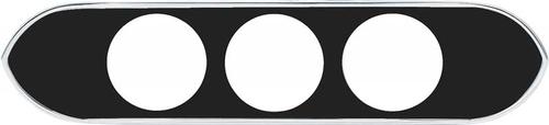 1962-65 Chevy II / Nova - Billet Radio Delete Bezel Black