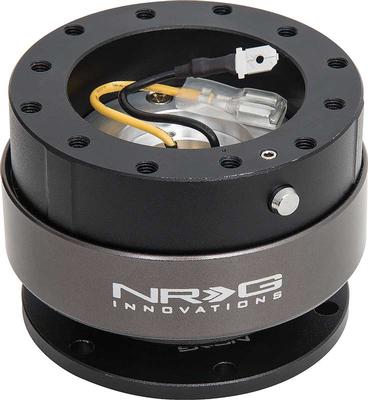 Black with Titanium Ring 6 Bolt Generation 2.0 Quick Release System