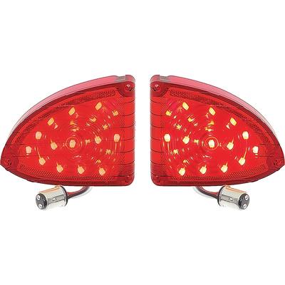 1960-66 Chevrolet, GMC Panel Truck, Suburban; Tail Lamp Lens Set; LED Conversion; RH & LH; Pair