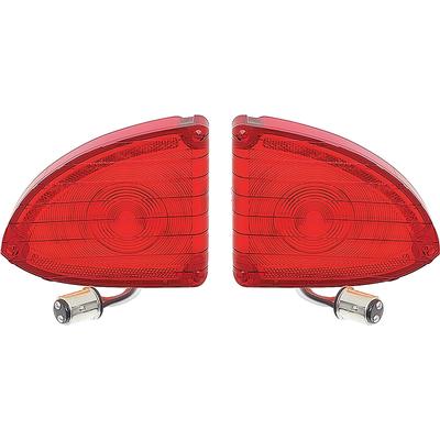 1960-66 Chevrolet, GMC Panel Truck, Suburban; Tail Lamp Lens Set; LED Conversion; RH & LH; Pair