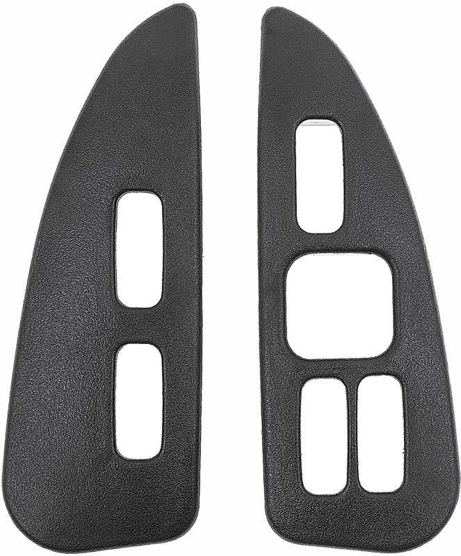 152949 - 1993-99 Firebird; Door Switch Trim Bezels; Graphite; Pair