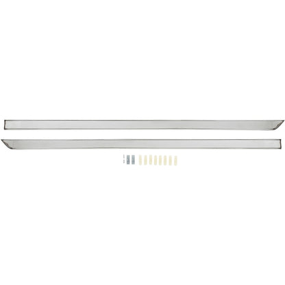 152992 - 1961 Chevrolet Impala; Rocker Panel Moldings; Stainless Steel; Reproduction; Pair