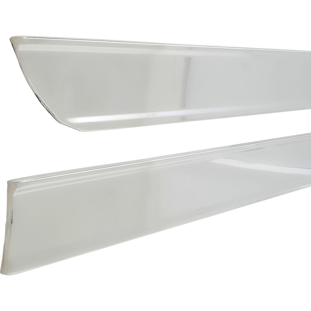 152992 - 1961 Chevrolet Impala; Rocker Panel Moldings; Stainless Steel; Reproduction; Pair