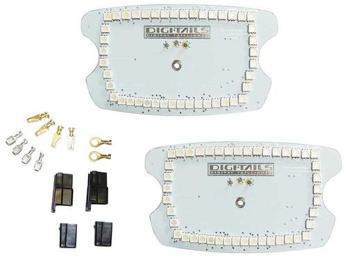 1969-73 Pontiac Firebird; Digi-Tails LED Front Marker Lamp Panels