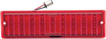1968-69 Nova Ledt Tail Lamp Assembly With Back-Up Delete