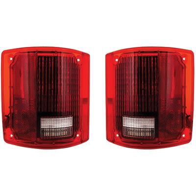 1973-91 Chevrolet, GMC Pickup, Blazer, Jimmy, Suburban; Sequential LED Tail Lamp Assemblies; Without Chrome Trim