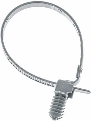 Wiring Harness Gray Nylon Tie Strap, 6 Inch