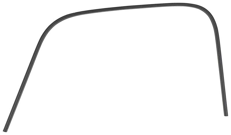 153150 - 1947-1954 Chevrolet, GMC Pickup Truck; Roof Drip Rail; Stamped Steel; LH Driver Side