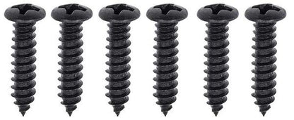 1967-68 Camaro; Headlamp Bezel Mounting Screw Set; Standard Grill; 6 Piece Set