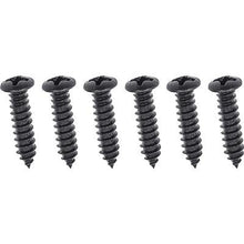 1967-68 Camaro; Headlamp Bezel Mounting Screw Set; Standard Grill; 6 Piece Set
