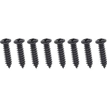 1967-68 Camaro RS; Headlamp Bezel Screw Set; w/ Hidden Headlamps; 8 Piece Set