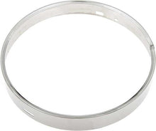1955-57 Buick, Chevrolet, Cadillac, GMC, Oldsmobile; Headlamp Retaining Ring; Stainless Steel; Each