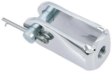 Brake Pedal Clevis; Chrome Plated; 3/8"-24