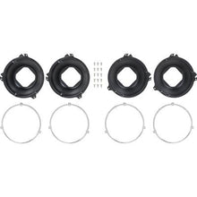 1958-82 Chevrolet, Pontiac; Headlamp Mounting Set; Various Quad Headlamp Models; 3 Tab