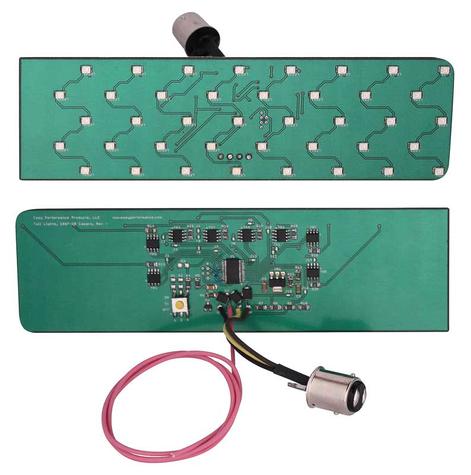 1967-68 Camaro; Multiple Pattern Sequential LED Tail Lamp Set; Standard Set