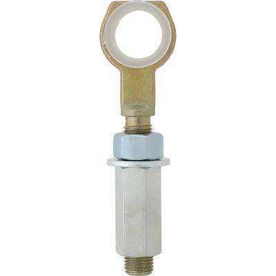Universal Adjustable Master Cylinder Pushrod Kit; 3/8"-24 Thread; With Ford Style Eyelet; For Power or Manual Brakes