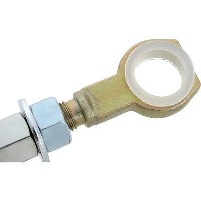 Universal Adjustable Master Cylinder Pushrod Kit; 3/8"-24 Thread; With Ford Style Eyelet; For Power or Manual Brakes