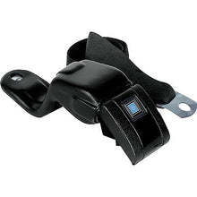 1967-69 Camaro, Firebird; Front Bucket Seat Belt Assembly; Standard Interior; Black