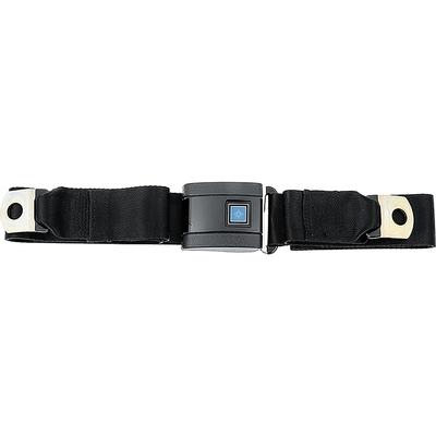 1967-72 Chevy, GMC Truck; Retractable Center Seat Belt; Black